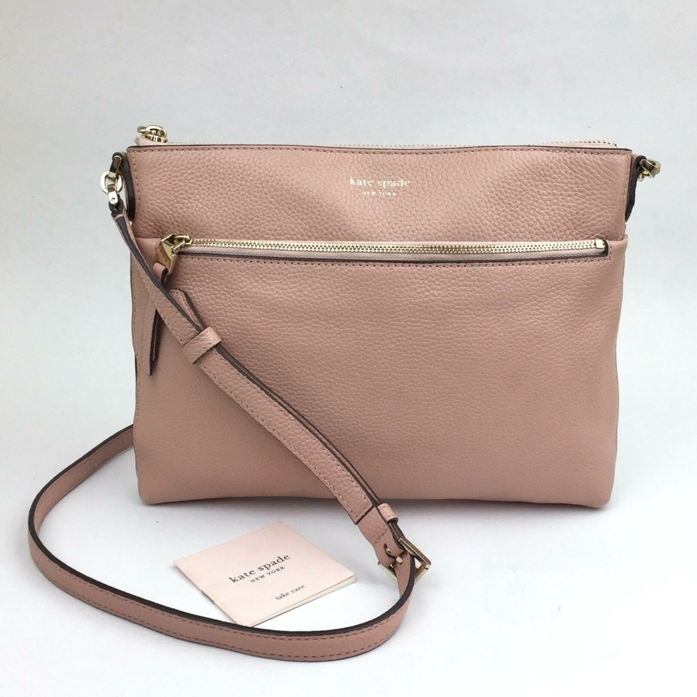 KATE SPADE medium polly leather crossbody bag